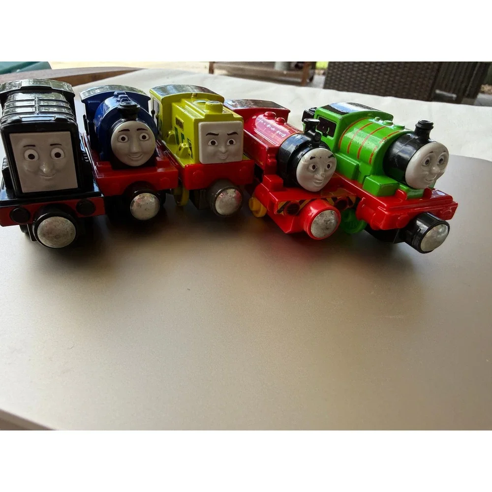 Thomas & Friends Take-n-Play 5‎ Train Lot Percy Victor Diesel Scruff Handel